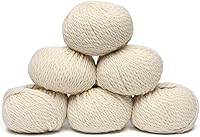 Vista 46 de Juego de 3 madejas 100% de lana de alpaca bebé, peso voluminoso, fabricadas en Perú, celestial suave y perfecto para tejer y tejer a ganchillo