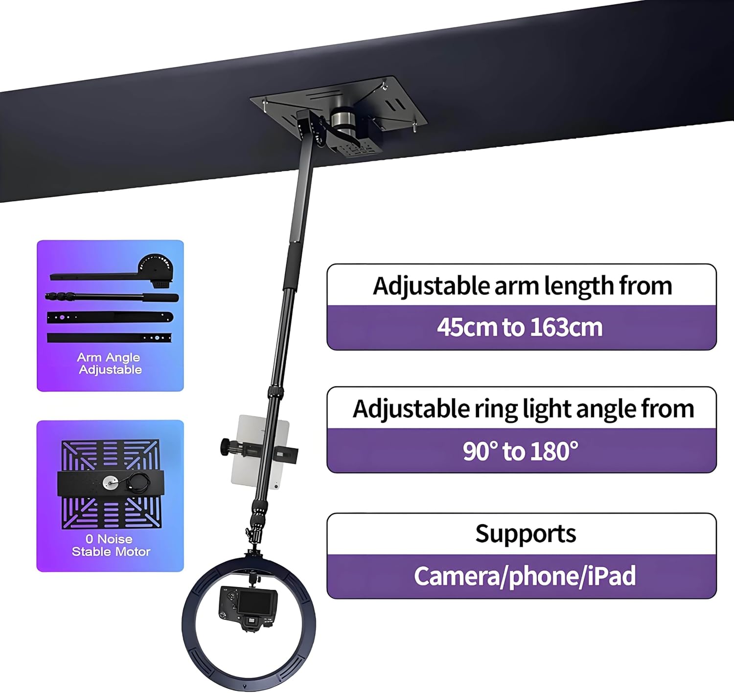 360 Photo Booth Machine for Parties, Automatic Rotating Camera Booth, 7-15 People Capacity, Multi-Scene Spin, Custom Logo, Perfect for Events & Celebrations