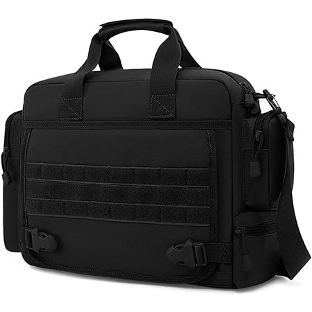 SPAHER Laptoptasche 17 Zoll - Taktische Messenger Bag