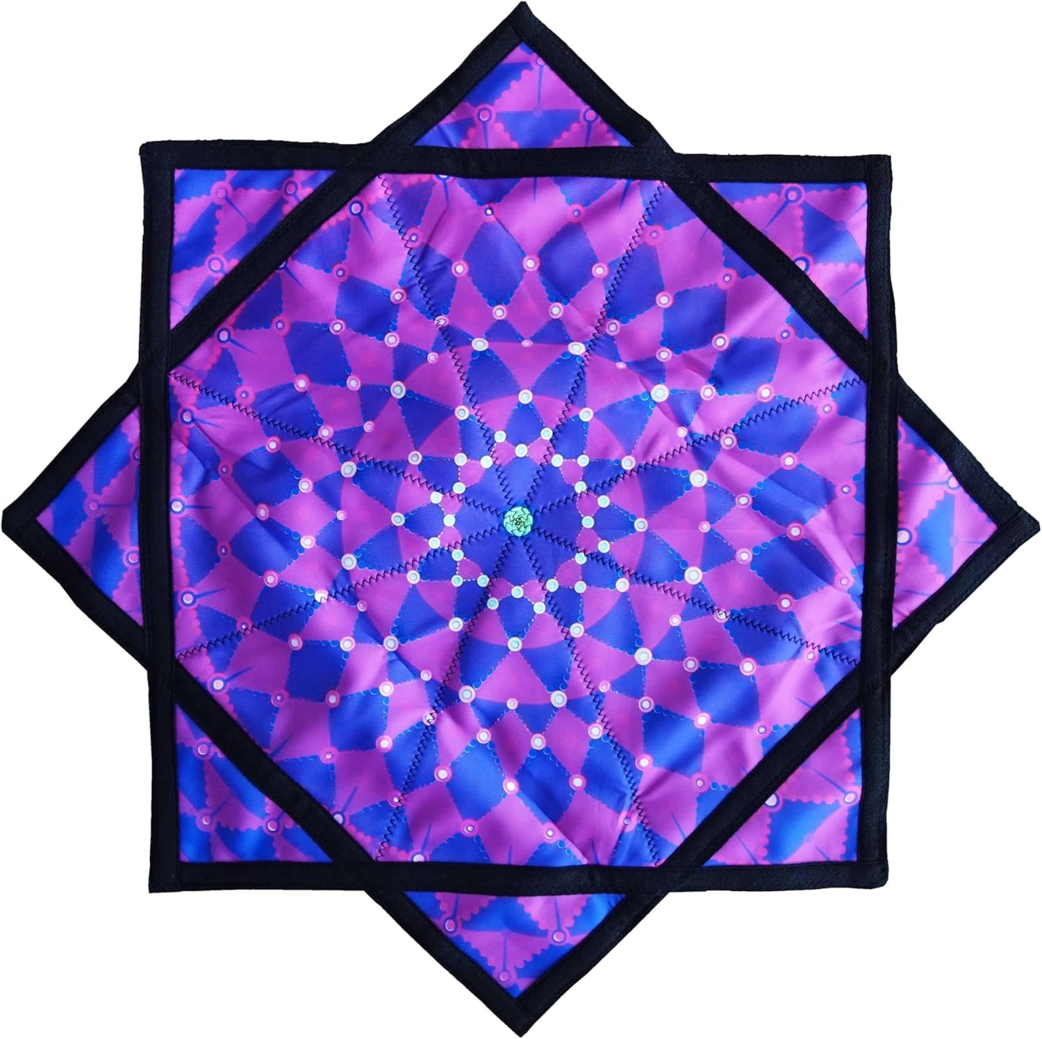 Seabaras Flow Star Luminous Rotating Fabric Toy in the Dark, Flowstar UV Duplex Print Dapostar, 67 cm R07, R07-style3*, 26