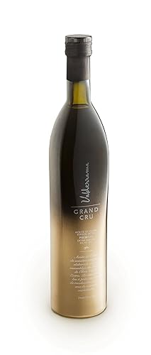 VALDERRAMA - Aceite de oliva virgen extra Grand Cru variedades Coupage Arbequina Hojiblanca Picudo y Ocal Olive - Botella de vidrio de 2536 onzas