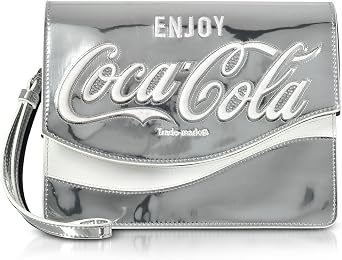 Pinko Pochette Donna 1N207DY413 Vernice Argento : Amazon.it: Scarpe e borse