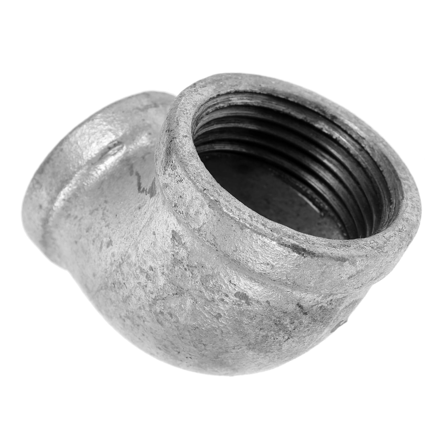Alipis Elbow Connector Galvanized Iron Pipe Fitting Way Tent Iron Connectors for Furniture and Plumbing and Reliable