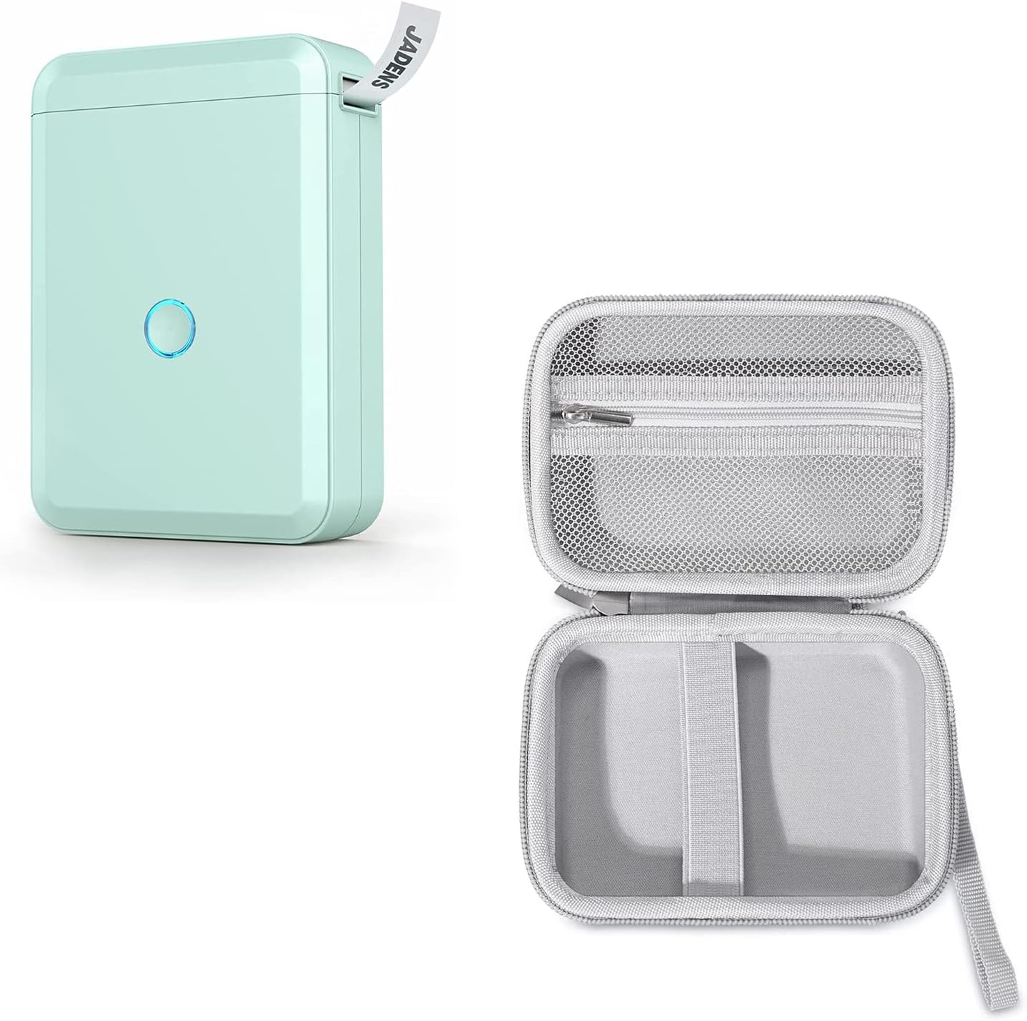 JADENS D110 Label Maker Machine with Tape & Label Maker