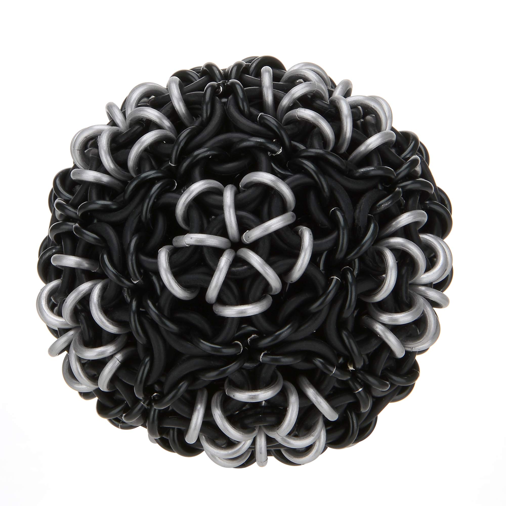 Footbag Chainmail Ninja Metall und Gummiringe. Perfekte Kombination aus Pop und Stall