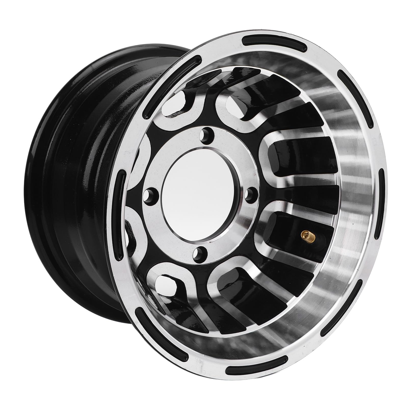 Cerchione ATV Cerchione da go kart in lega di alluminio da 8 pollici Look elegante Prestazioni migliorate per carrello da quad bike Leggero e durevole