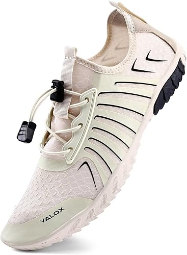 YALOX Zapatos de agua para hombre y mujer, zapatos de natación al aire libre, playa, descalzo, secado rápido, calcetines para piscina, natación,