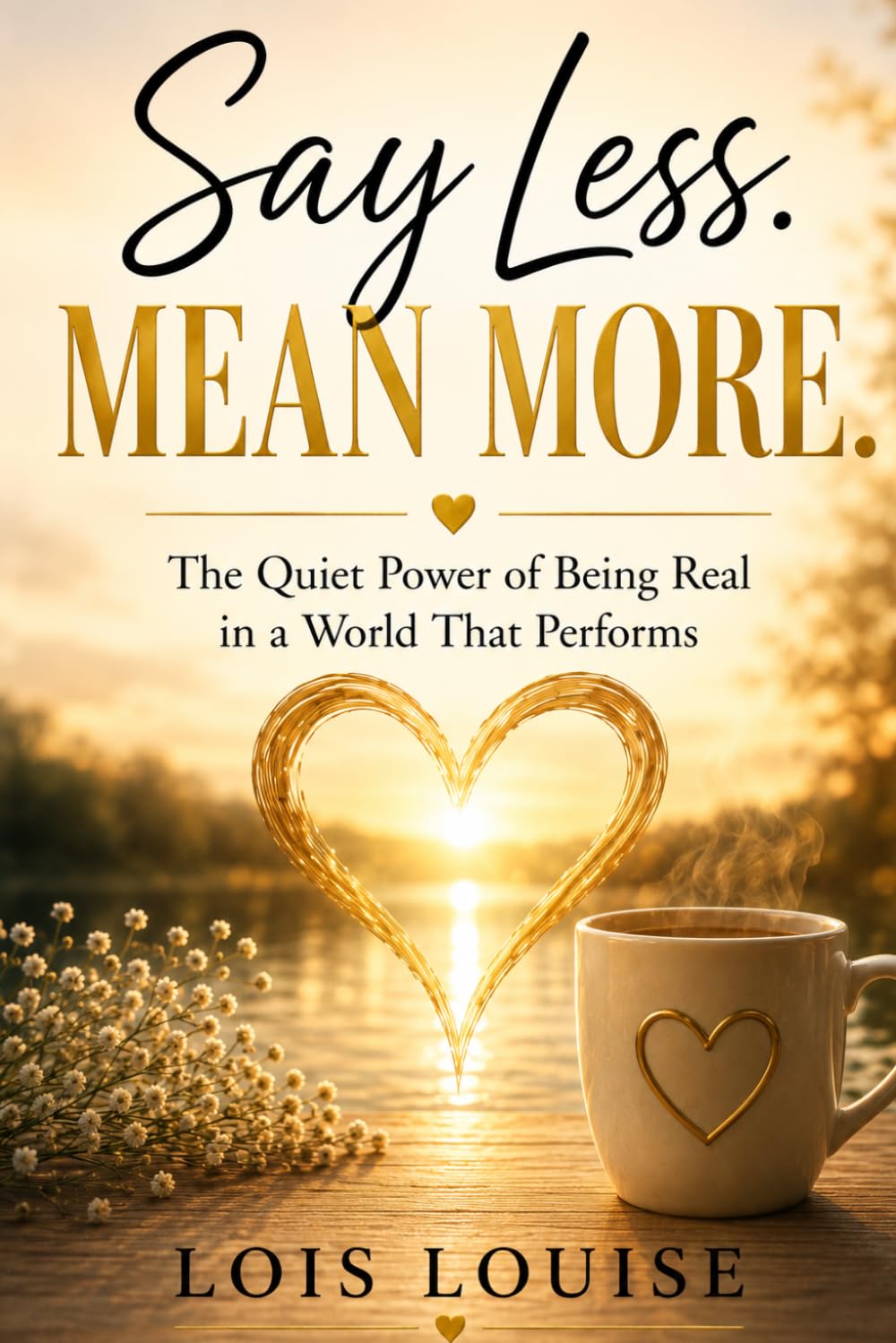 Say Less. Mean More.: The Quiet Power of Being Real in a World That Performs