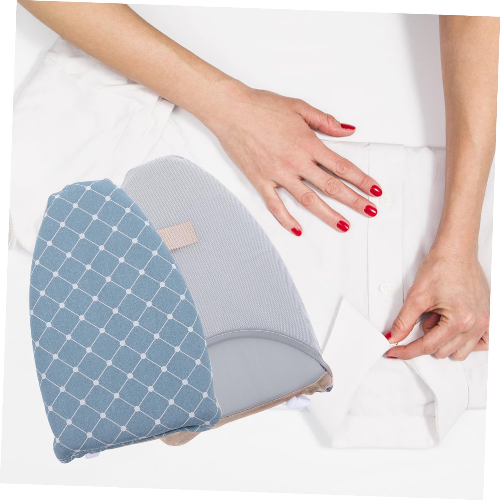 Yardenfun Lightweight Soft Mini Ironing Board 2pcs Steam Glove Mitts Heat Resistant for Smooth Ironing