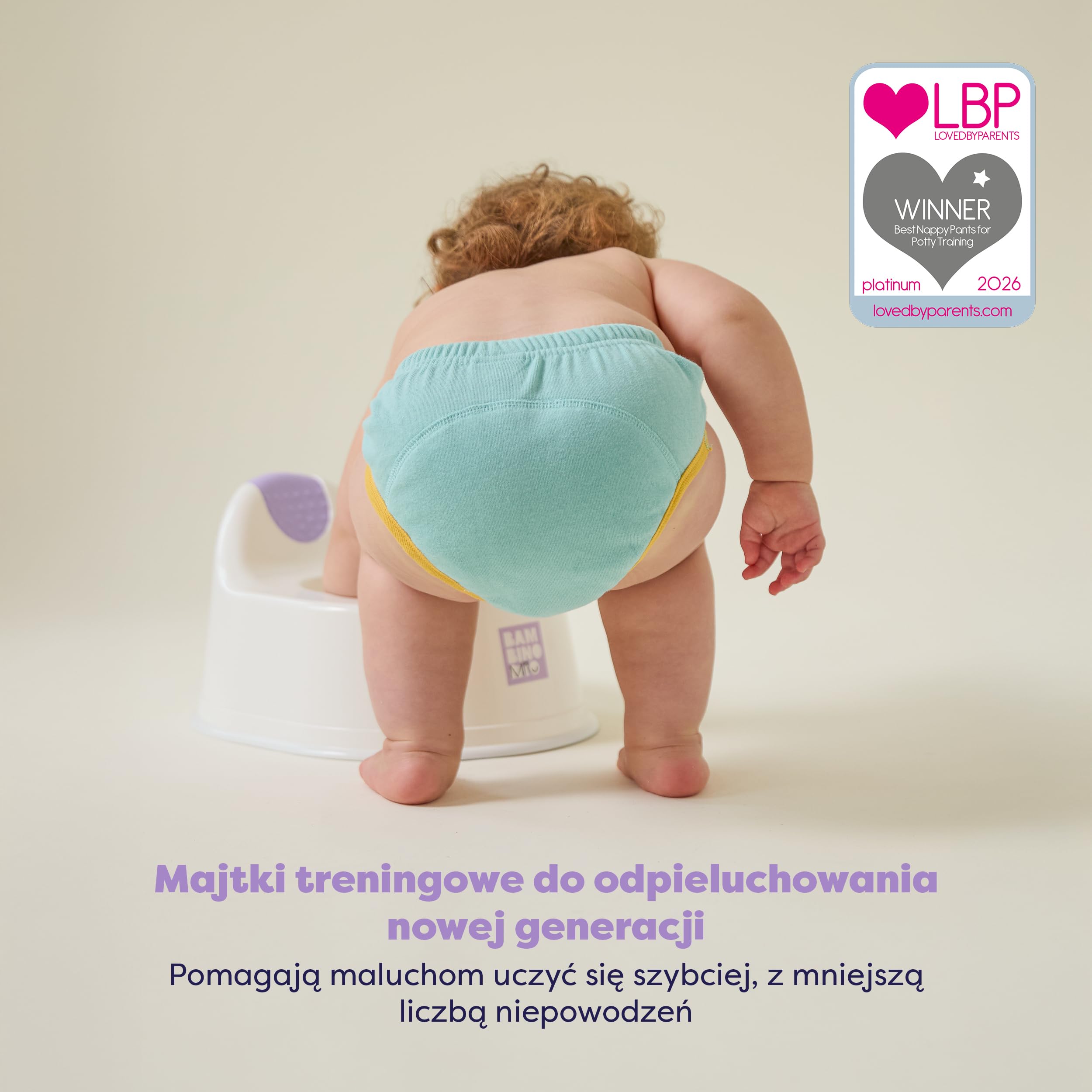 5 sztuki, Wielorazowe majtki treningowe dla niemowląt i małych dzieci
