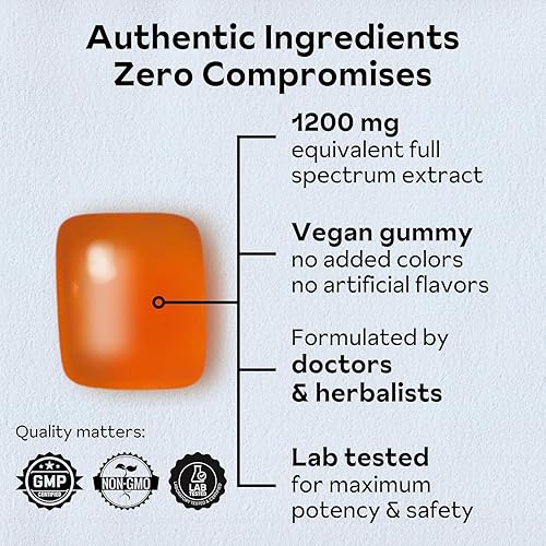 Miniatura 9 de Reprise Goji Berry Superfood Gummies - Apoyo inmunológico antioxidante totalmente natural, 240 mg de bayas de Goji de espectro completo, bajo en