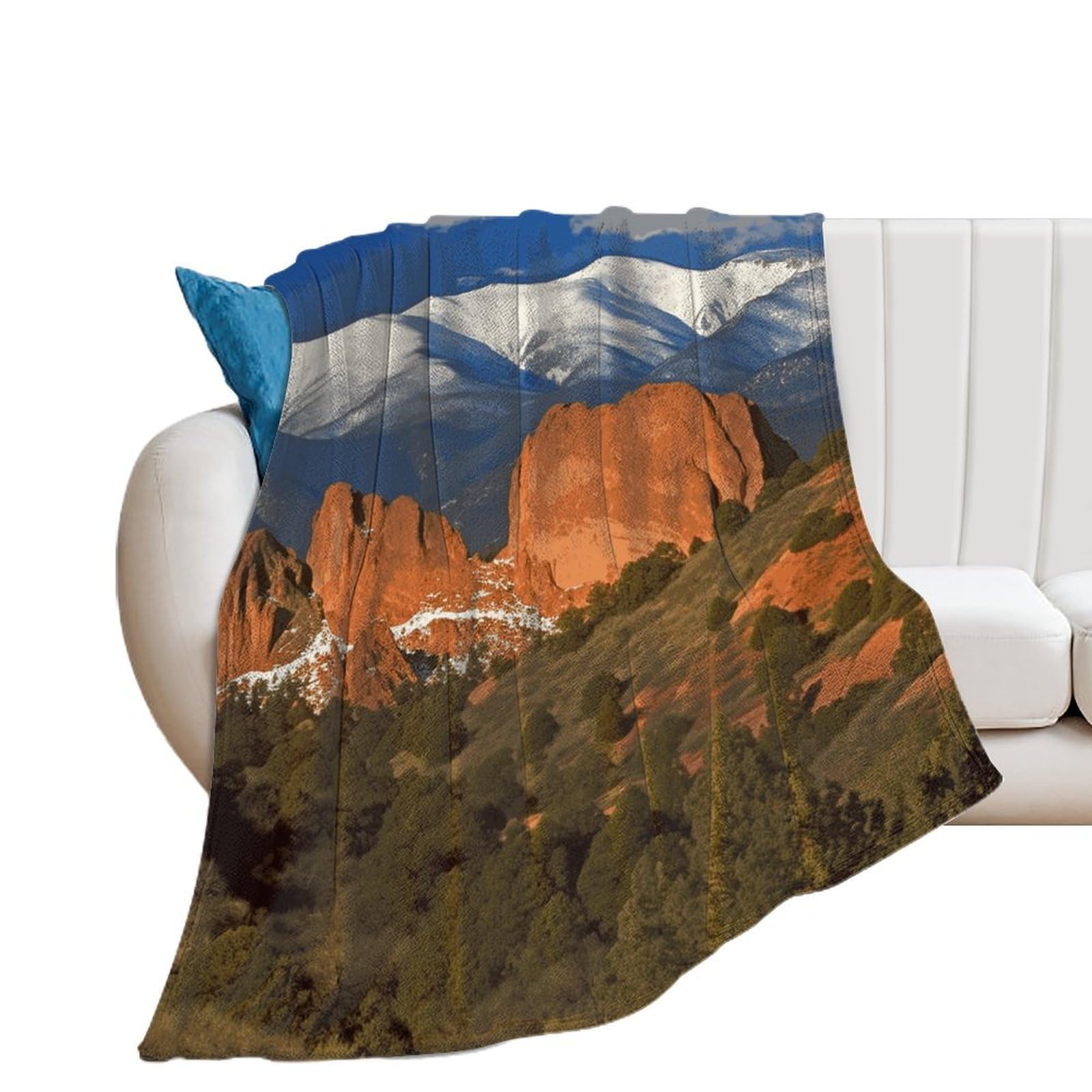 Couverture flanelle anti-boulochage 150x200 cm douce fini les peluches