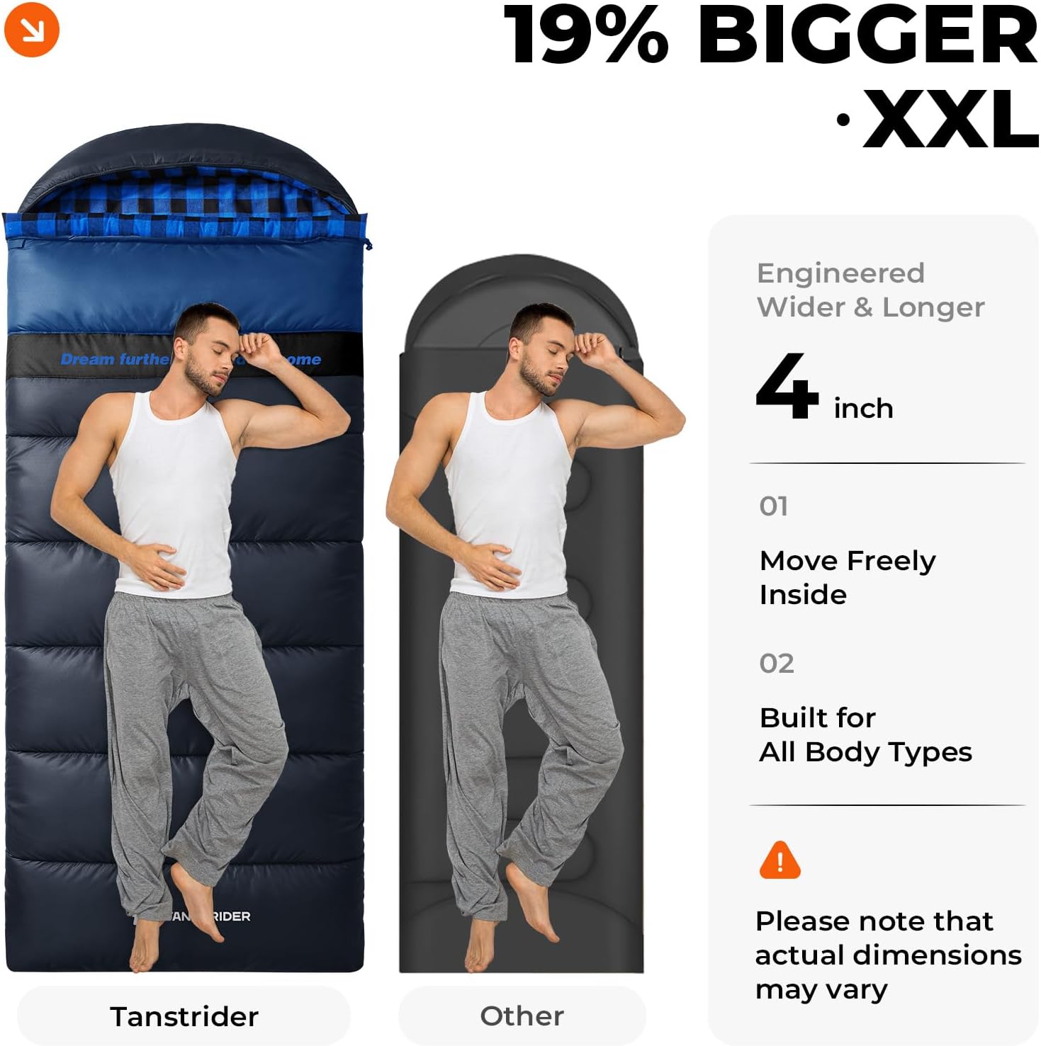 0 Degree Cotton Flannel XXL Sleeping Bags for Adults Cold Weather Camping Sleeping Bag for Adults Kids Teens with Compression Sack,Camping Gear for Traveling,Hiking,Climbing,Outdoor,Indoor
