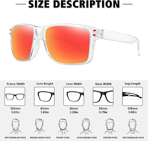 Miniatura 3 de MEETSUN Polarized Sunglasses for Men Women Sports Driving Fishing Glasses UV400 Protection