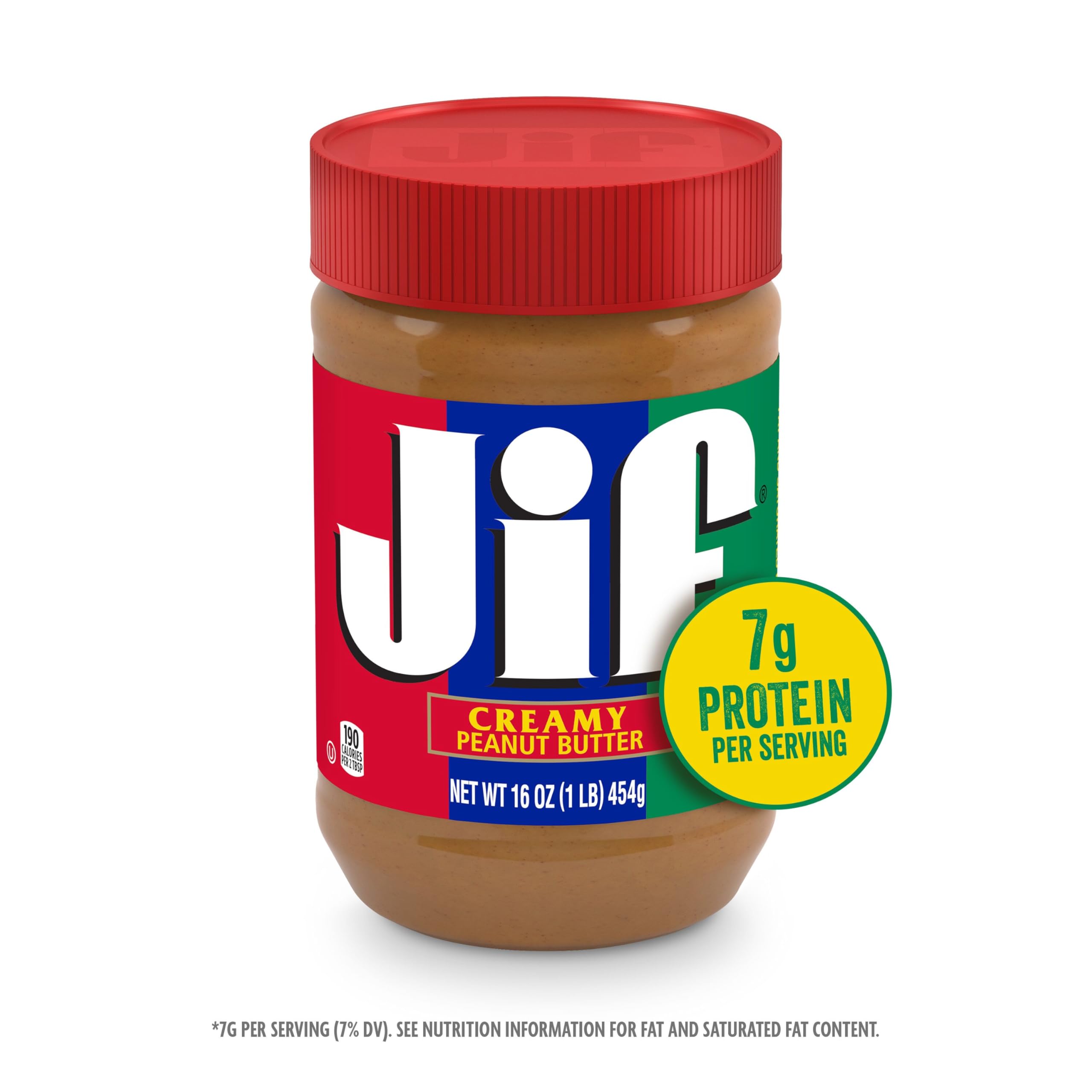 Jif Creamy Peanut Butter, 16 Oz. Jar