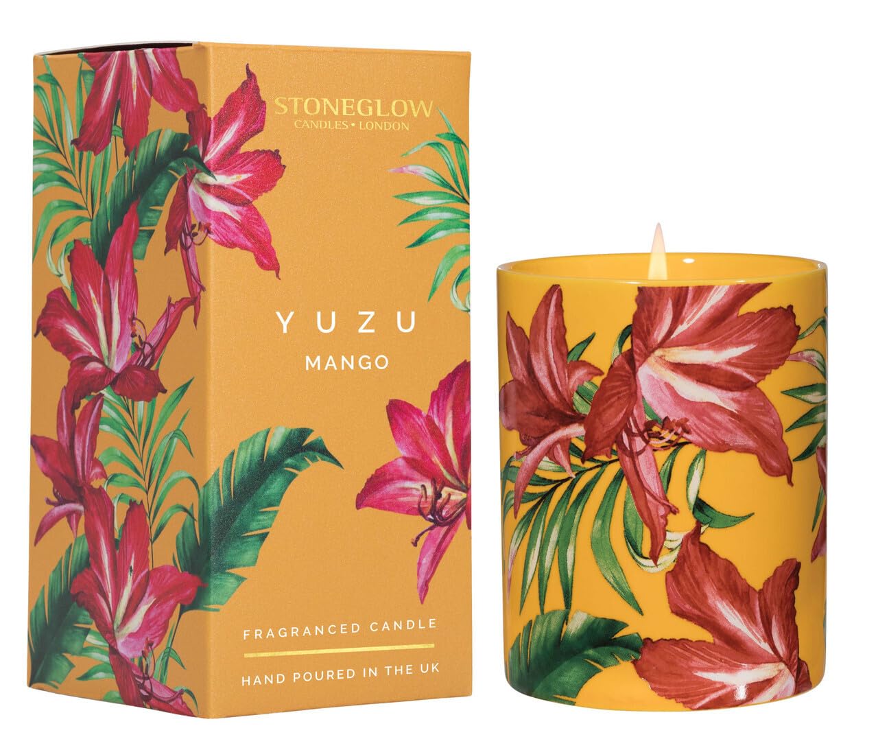 Stoneglow Orange - Urban Botanics - Candle - Yuzu & Mango