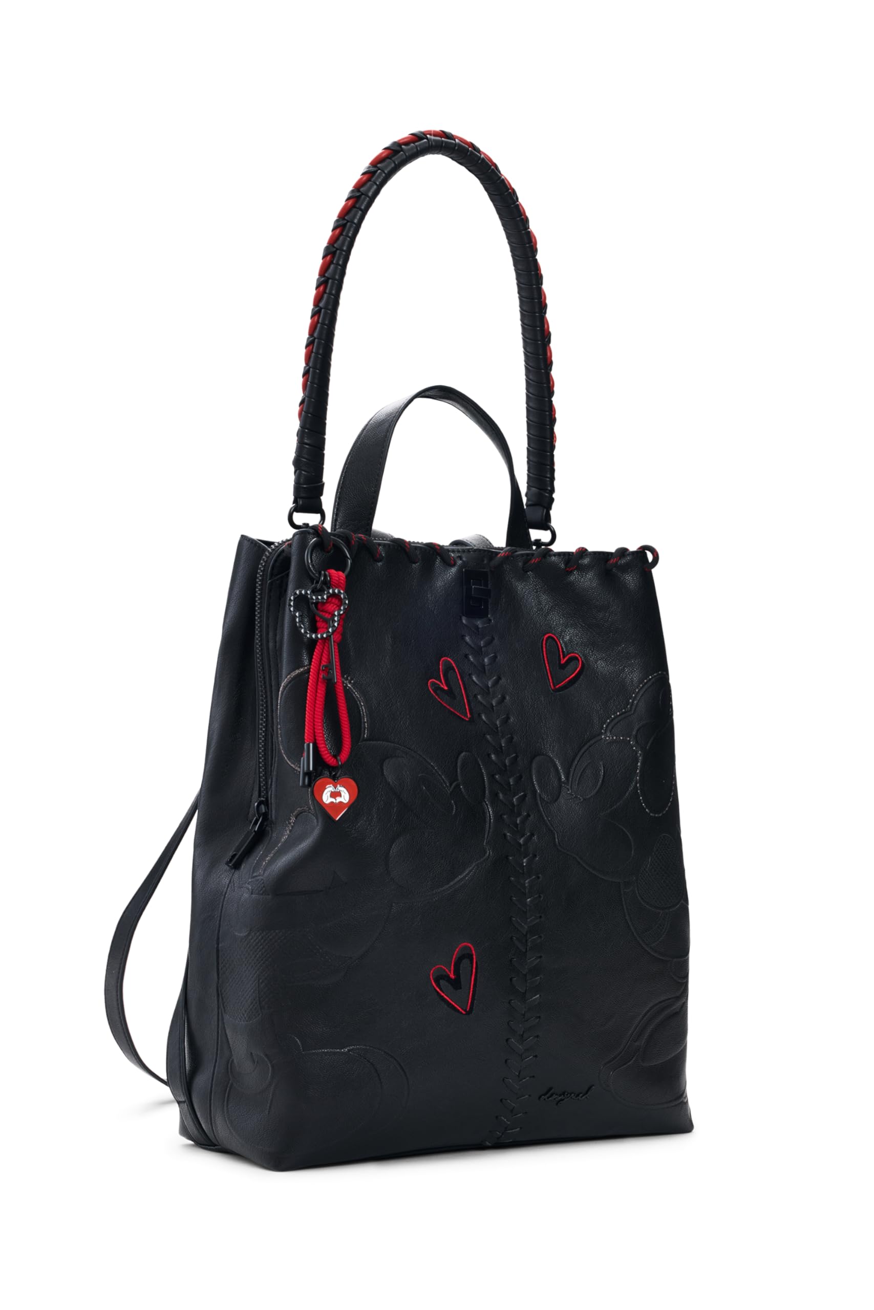 Desigual mochila de ocio All Mickey Sumy Mini Backpack Black negro