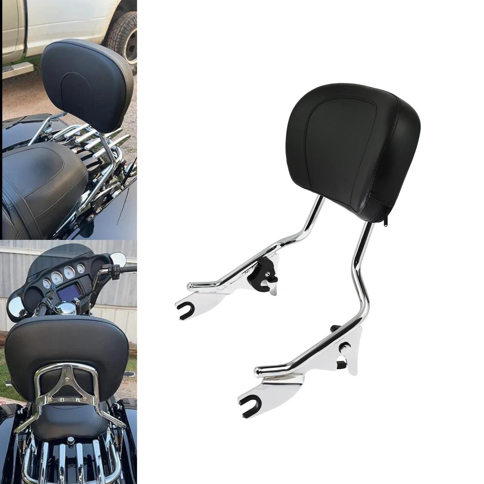 Schienale Passeggero Staccabile Per Harley Touring – Compatibile Con Street Glide, Electra Glide, Road King 2009-2024