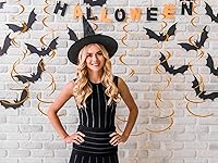 Vista 3 de Orange Party Swirl Decorations Foil Swirl Hanging Decoration 30Pc Plastic Streamer for Ceiling 22“1