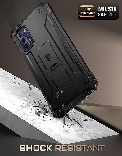 Miniatura 7 de Poetic Revolution - Funda para Motorola Moto G Stylus 5G (2022) Modelo # XT2215, 6 pies de grado Mil-Tested, cubierta protectora resistente a prueba