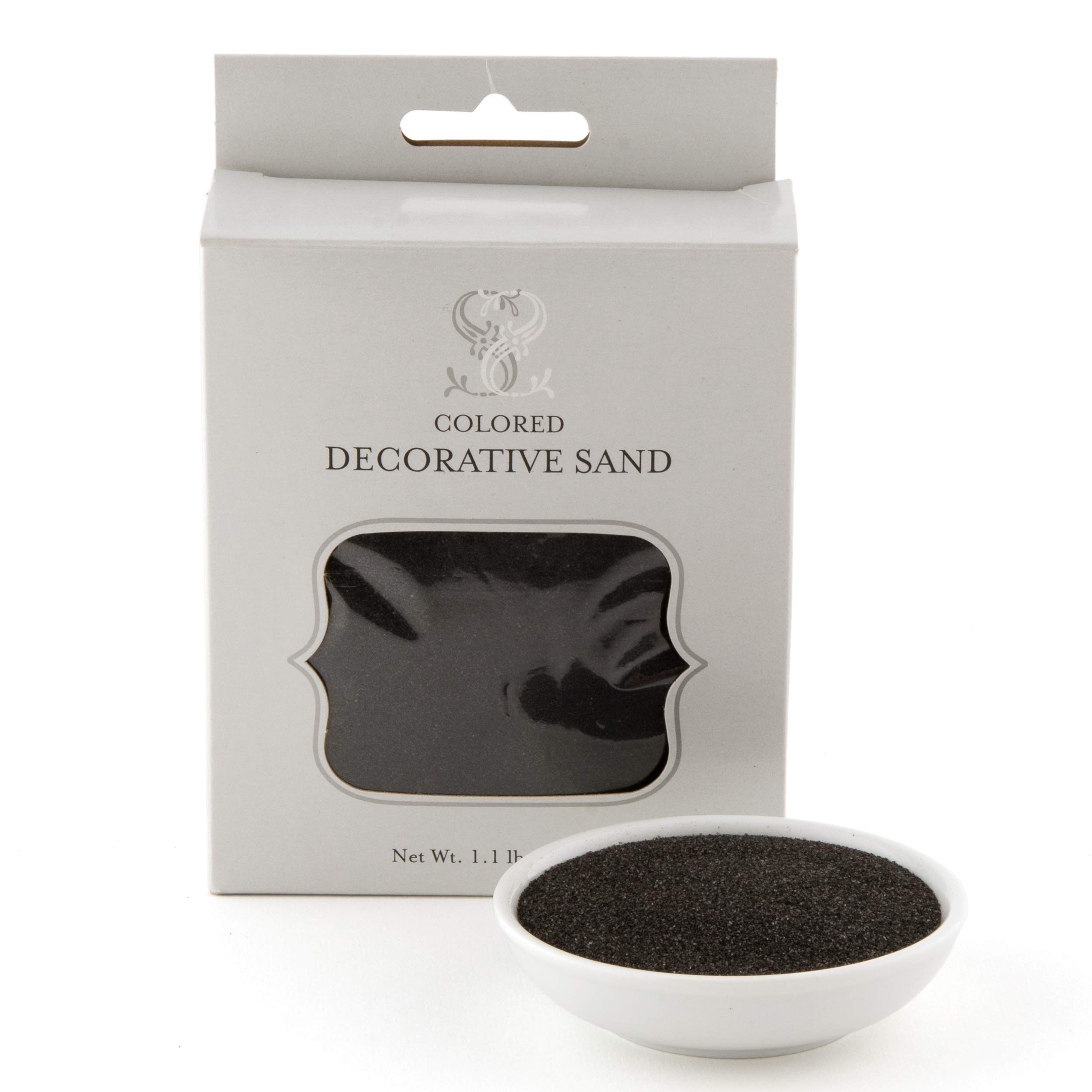 WEDDINGSTAR Crystalline Quartz Sand, Deep Black (7083-10)