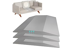 3-Piece 20" Couch Cushion Foam: Sagging Seat Savior