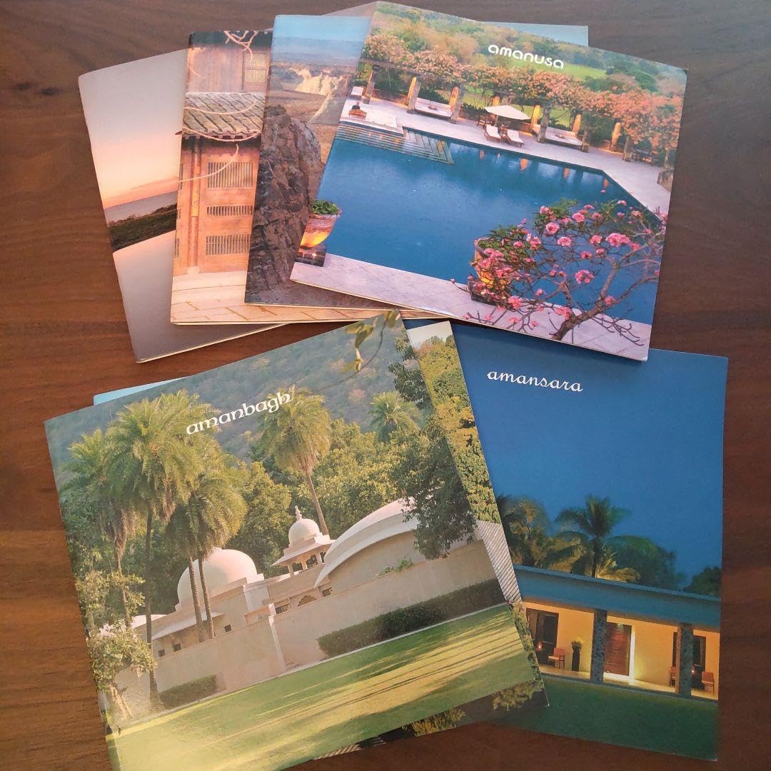 Amazon.co.jp: AMAN RESORTSアマンリゾーツ ガイドブック写真集7冊 