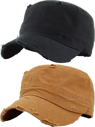 Funky Junque Vintage Newsboy Cap, Womens Cadet Cabbie Hat | Cadet cap with vintage distressed look for casual outings, fall layering, denim looks & gifting