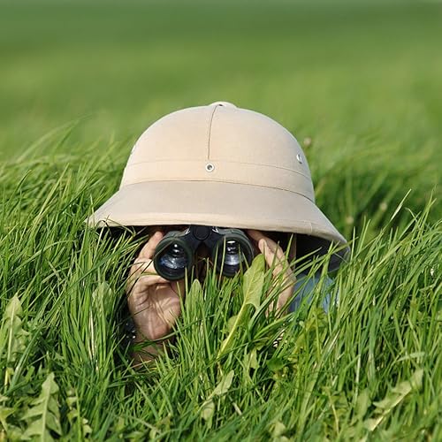 Miniatura 4 de Juego de aventuras al aire libre para niños binoculares de juguetes educativos para niños, linterna LED, brújula, lupa, silbato, red de mariposa y