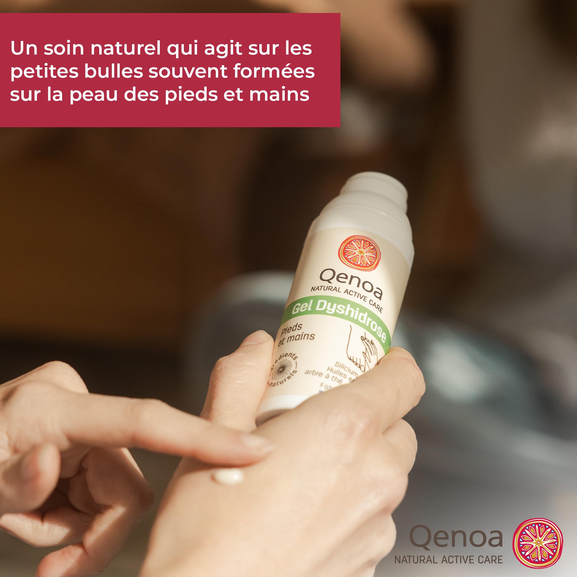 3 Gels Dyshidrose, Peaux sensibles, Soin dyshidrose naturel, Crème pour peaux sensibles, baume réparateur eczéma, 1 tube 50ml
