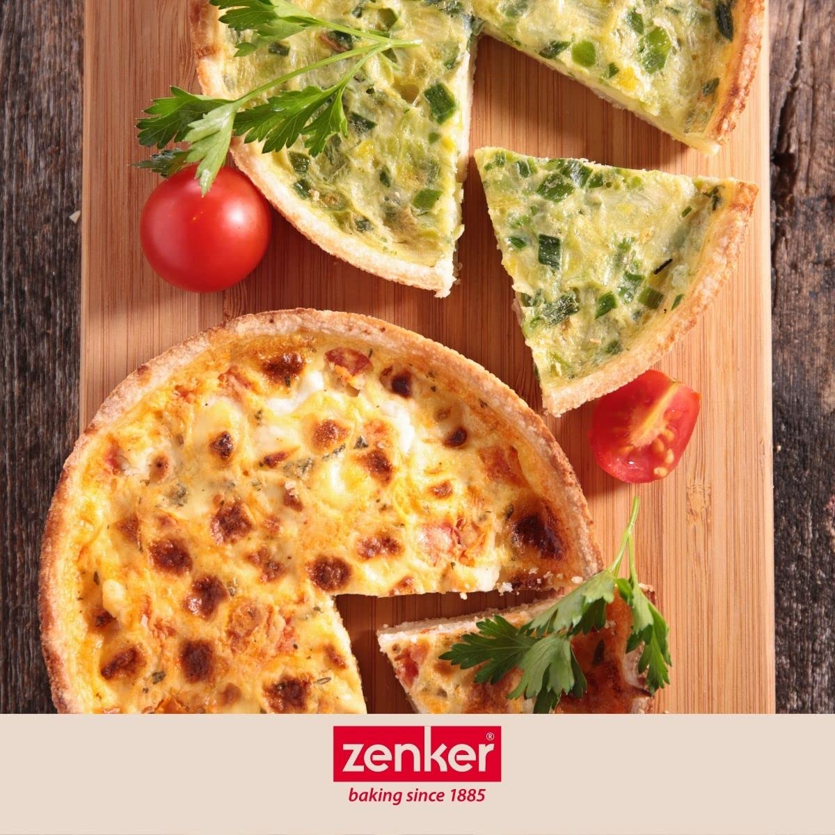 Moule à Gâteau Rond Zenker 22.9cm - Acier Carbone Antiadhésif - Pour Four Jusqu'à 230°C