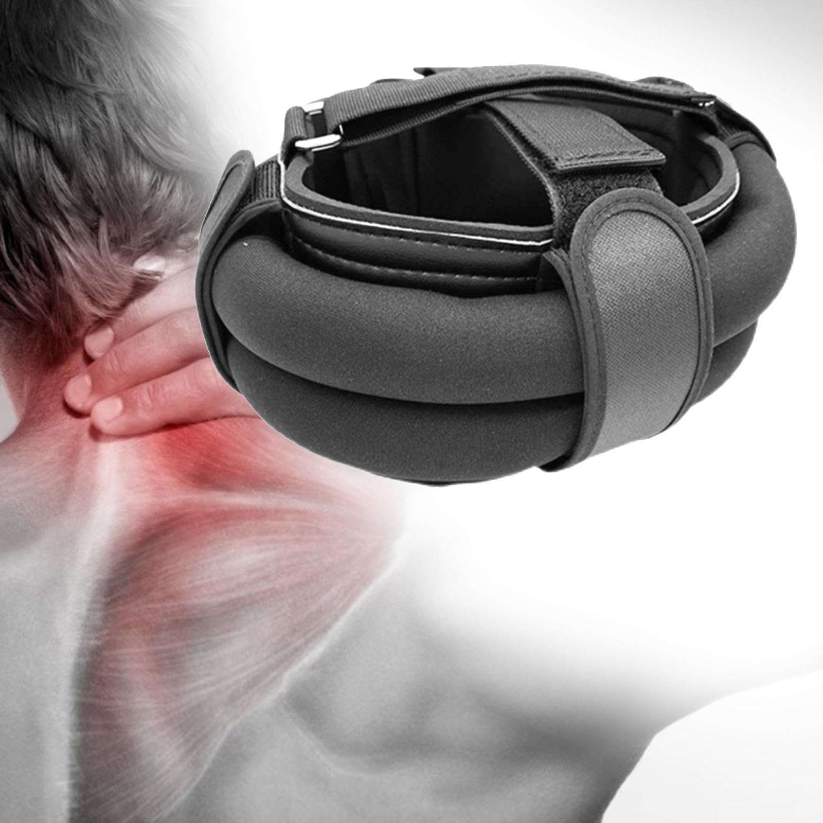 Head Harness Workout Nacken Cervical Trainingscap Aus Oxford mit Gepolsterten Verstellbaren Kopf Und Kinnriemen für Gewichtheben Sportler Boxen