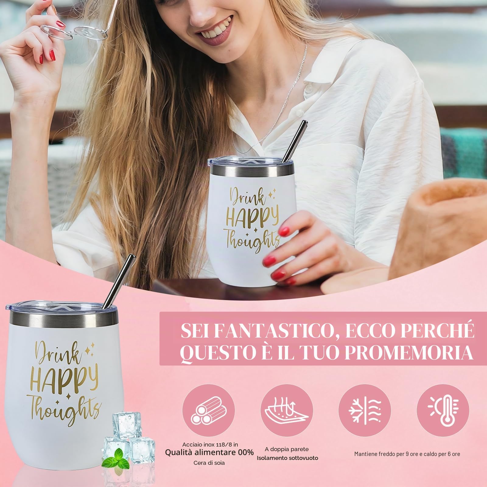 Regalo Donna Compleanno,Set Cofanetto Regalo Donna con Coperta Flanella, per Amiche,Mamma e Sorella,Regali Natale Regalo San Valentino,12 Pezzi