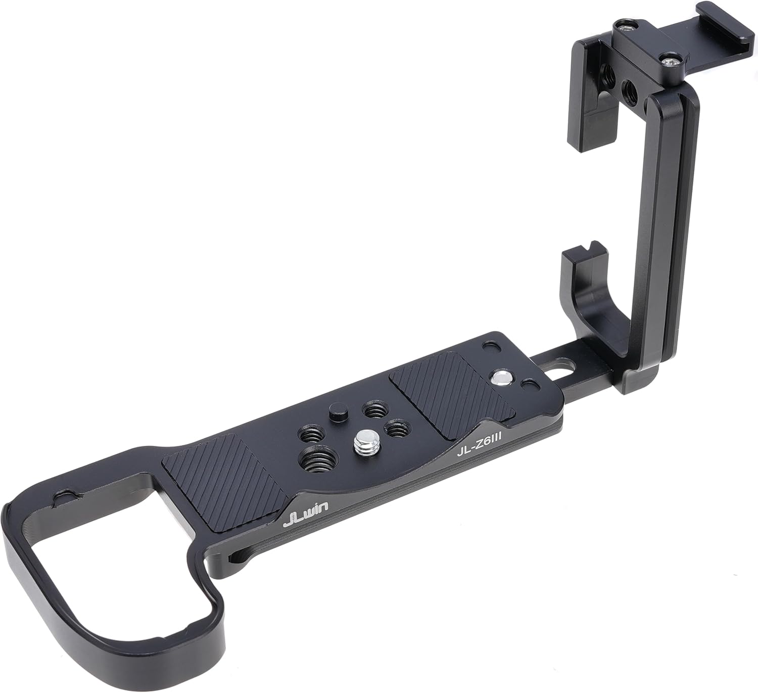 FOTGA Z6III L-Shape Bracket Vertical Camera Quick Release Plate for Nikon Z6 III Camera,Arca Tripod Mount Plate,A Cold Shoe Mount,Base Plate Compatible with DJI Ronin RS 2 3 4 and Pro Gimbal