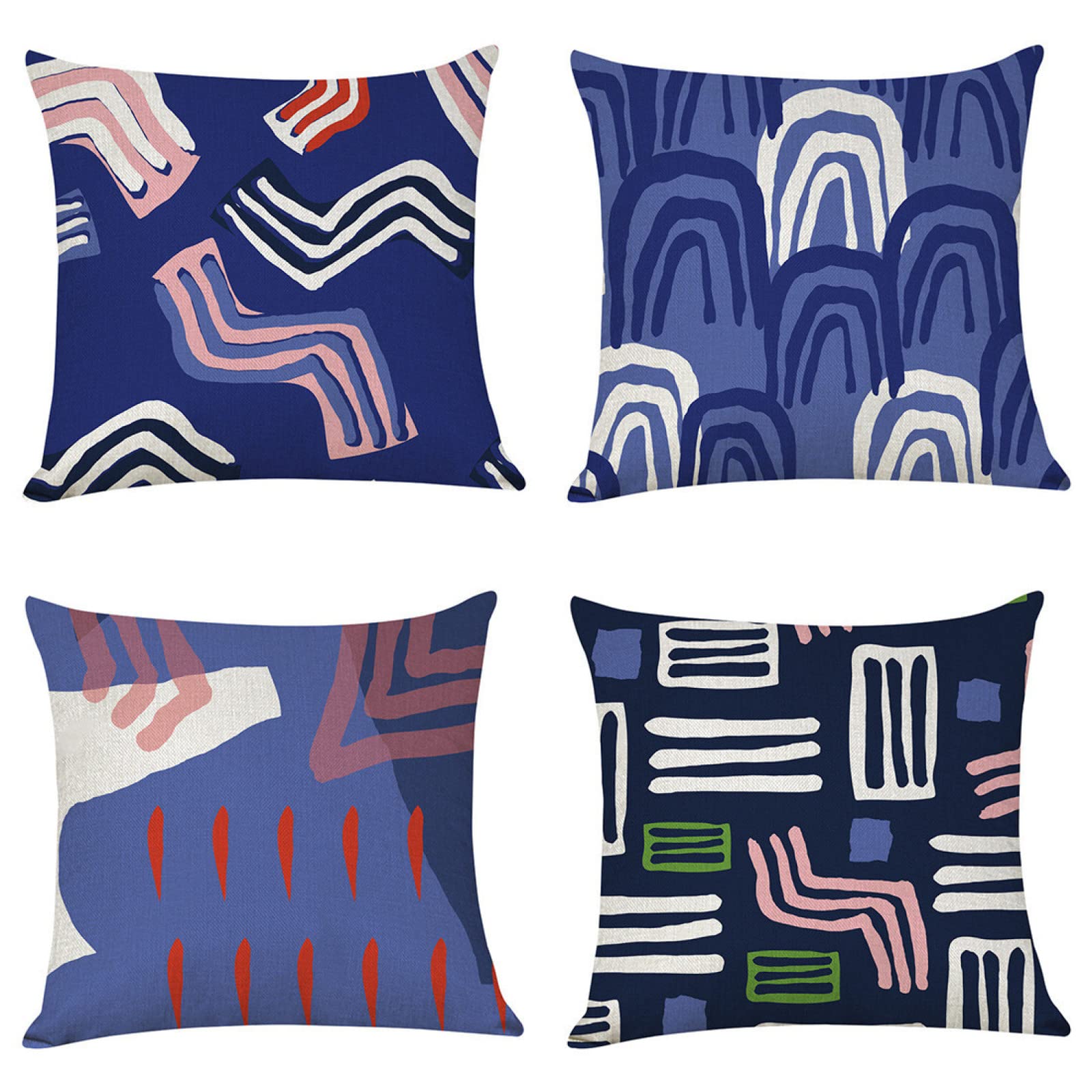 Housse de coussin lin 55x55 pour embellir votre salon et jardin