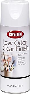 K07120 11-Ounce Low Odor Clear Matte Finish Aerosol Spray
