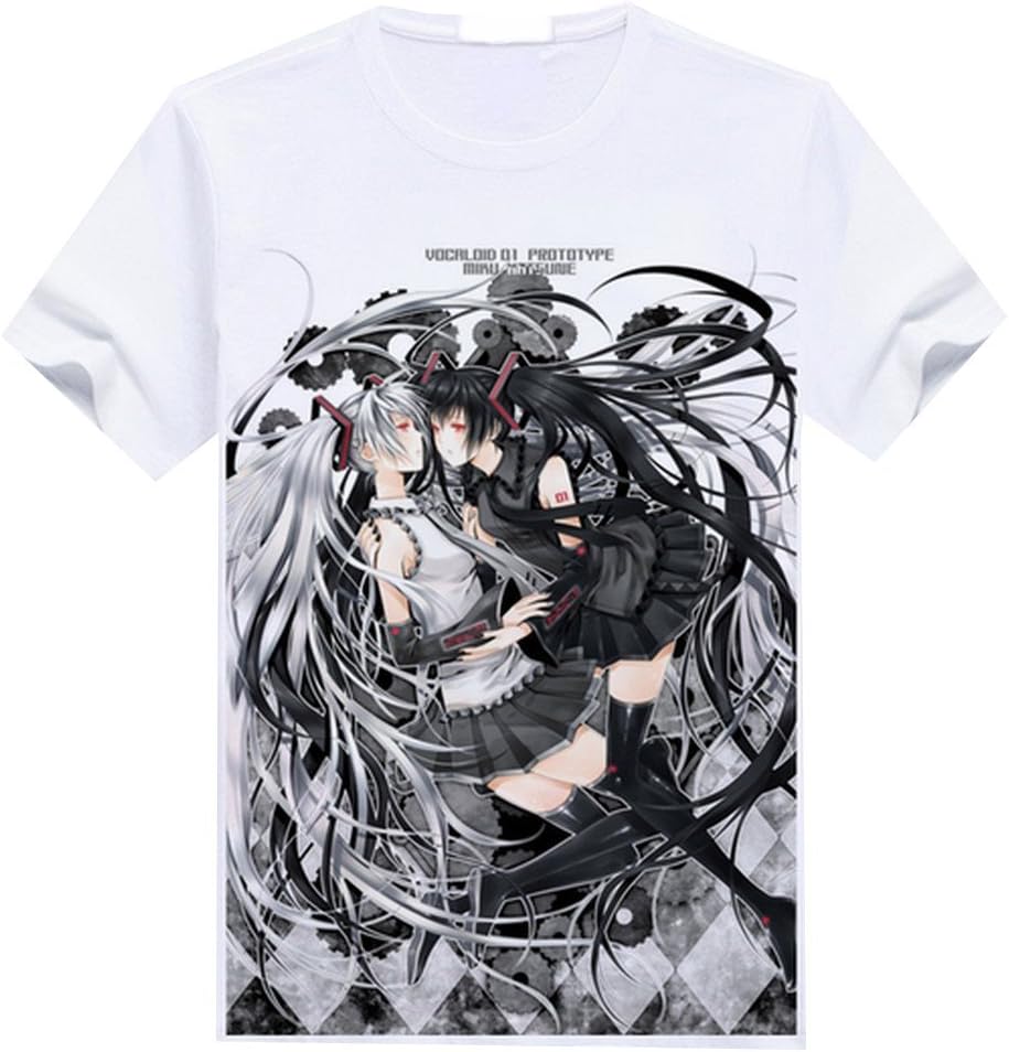 VOCALOID 2 Miku Hatsune Short Sleeves Tee T-Shirt