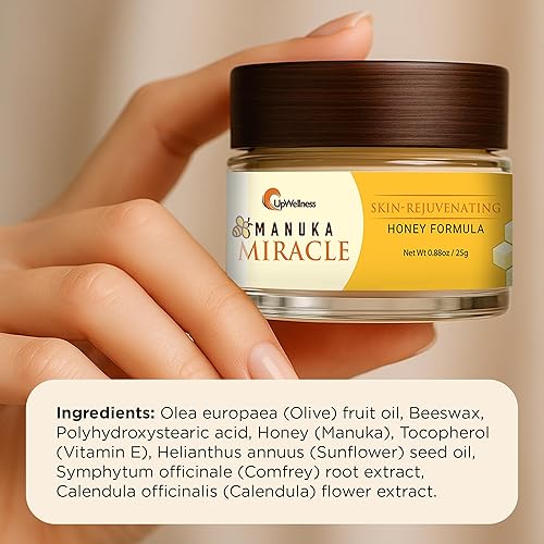 Miniatura 2 de Manuka Miracle - Loción de miel de manuka 100% natural, crema de miel de manuka para una piel suave y radiante, formulada por médicos