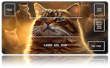 MTG プレイマット　Adorable|Kitten Adorable Kitten - Board Game MTG Playmat Games Mousepad Play