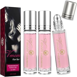 3 piezas de perfume de feromonas para que las mujeres atraigan a los hombres, perfume de feromonas de veneno,aceite de perfume corporal concentrado de 10 ml