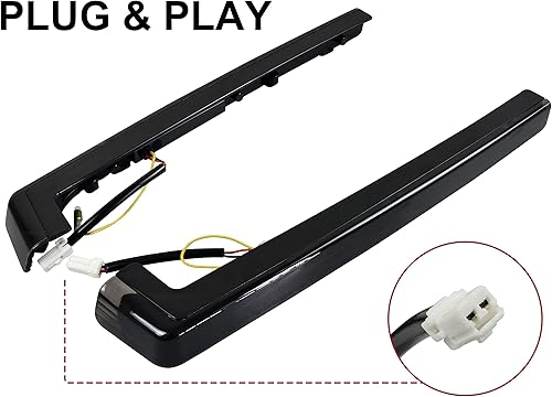 Miniatura 5 de Kit de luz LED con marcador lateral de acento con luz intermitente para Harley Davidson Touring Road Glide Street Glide Electra Glide Ultra Limited