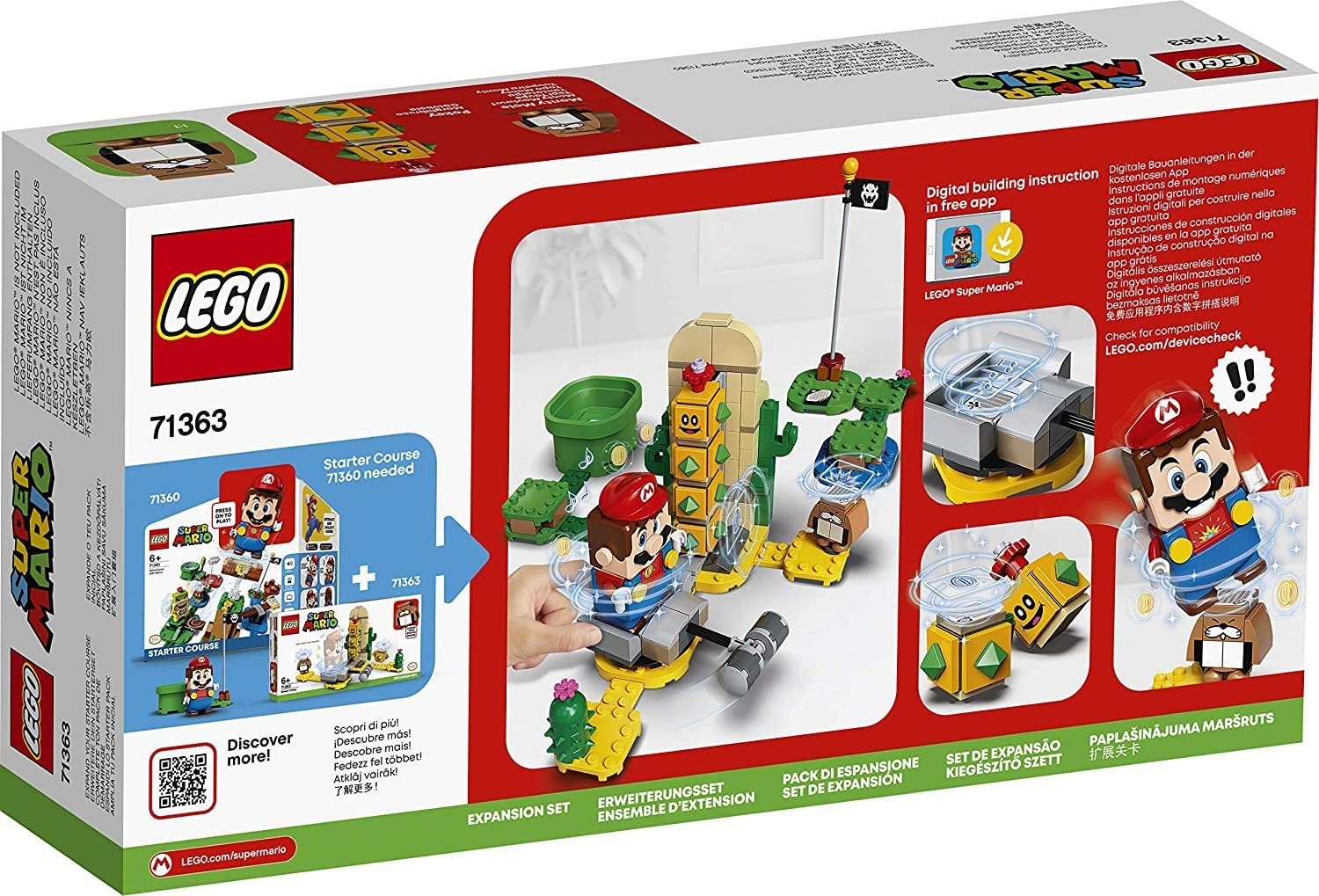 Amazon.co.jp: レゴ(LEGO) スーパーマリオ サンボ の さばく