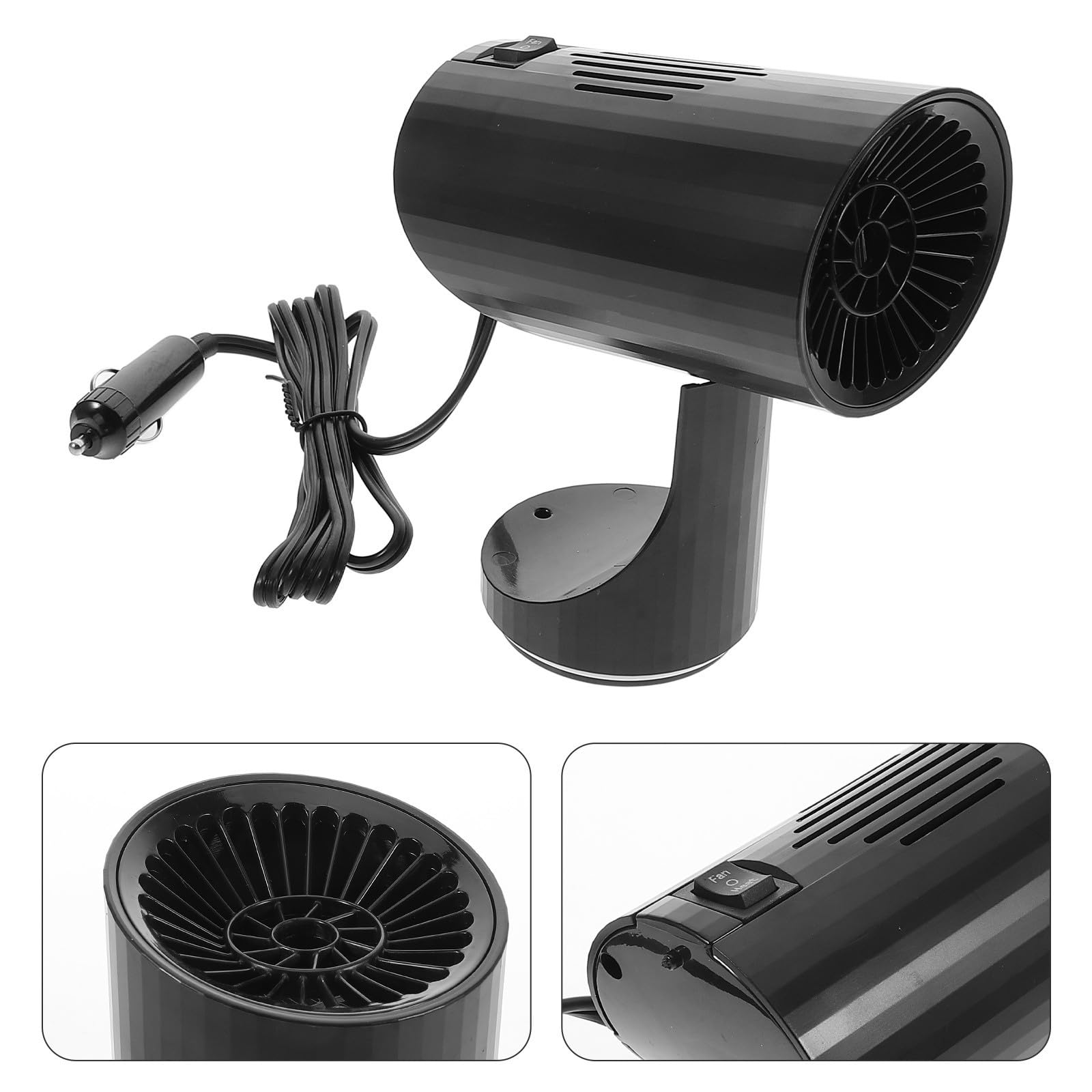 POPETPOP Calentador Portátil para Coche 12v Purificación de Aire y Calentamiento Rápido, Desempañador y Descongelador de Parabrisas para Conducción en Invierno