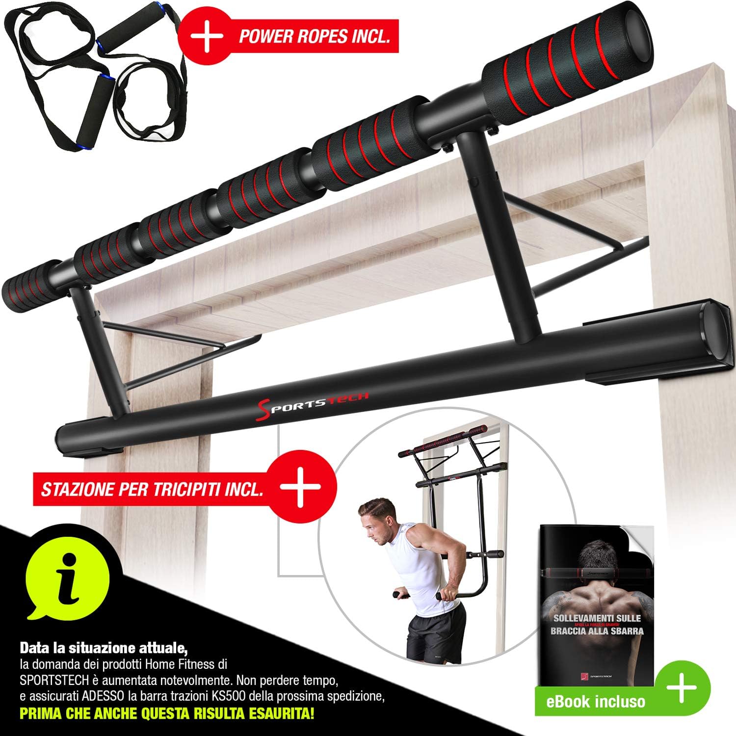 dip bar per rack di potenza