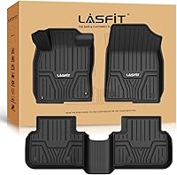 Vista 26 de LASFIT Tapete de maletero para Honda Civic Sedan 2022-2026 y Civic Sedan Hybrid 2025-2026, apto para todo tipo de clima, revestimiento de maletero