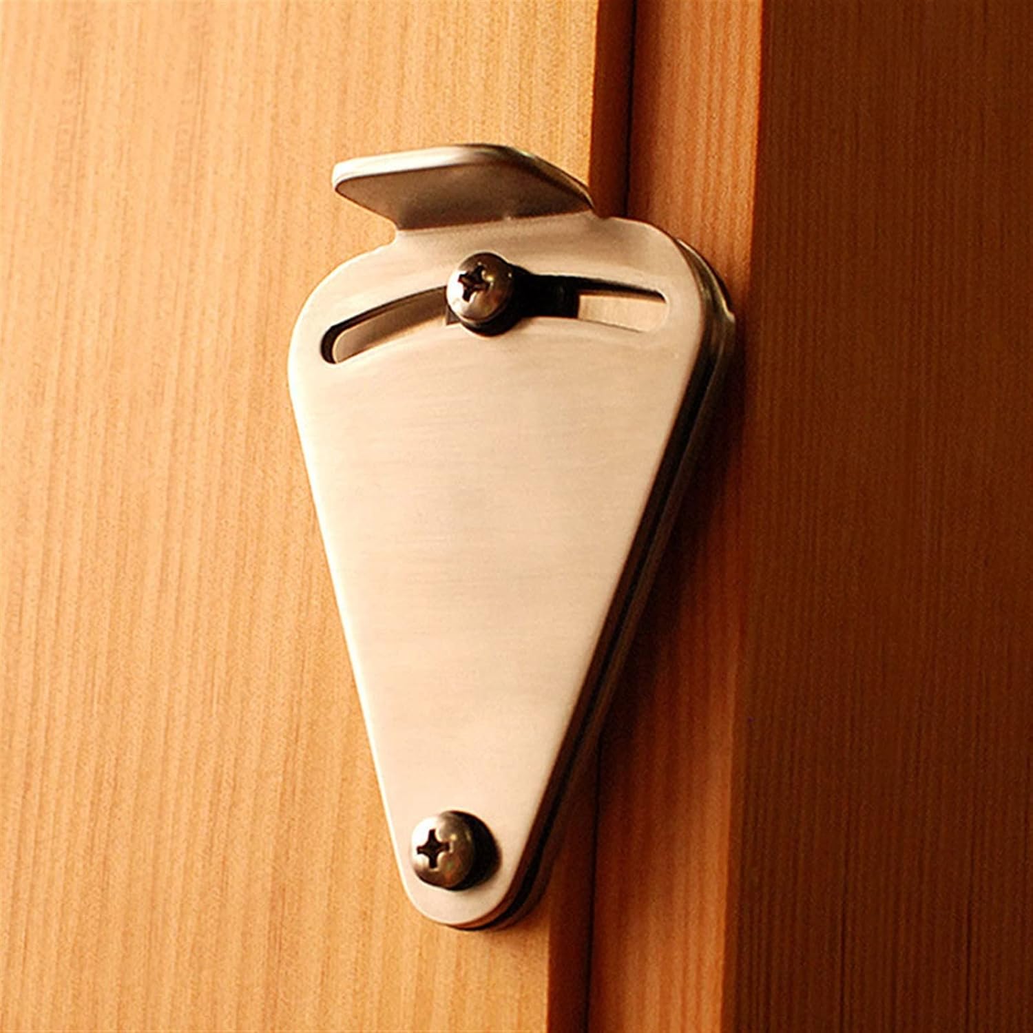Latch Lock One Set Stainless Steel Lock for Sliding Barn Door Wood Latch Gate Doors Easy