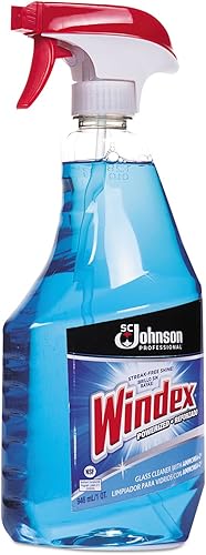 Miniatura 3 de Windex Limpiador de vidrio con amoniaco, 32 onzas