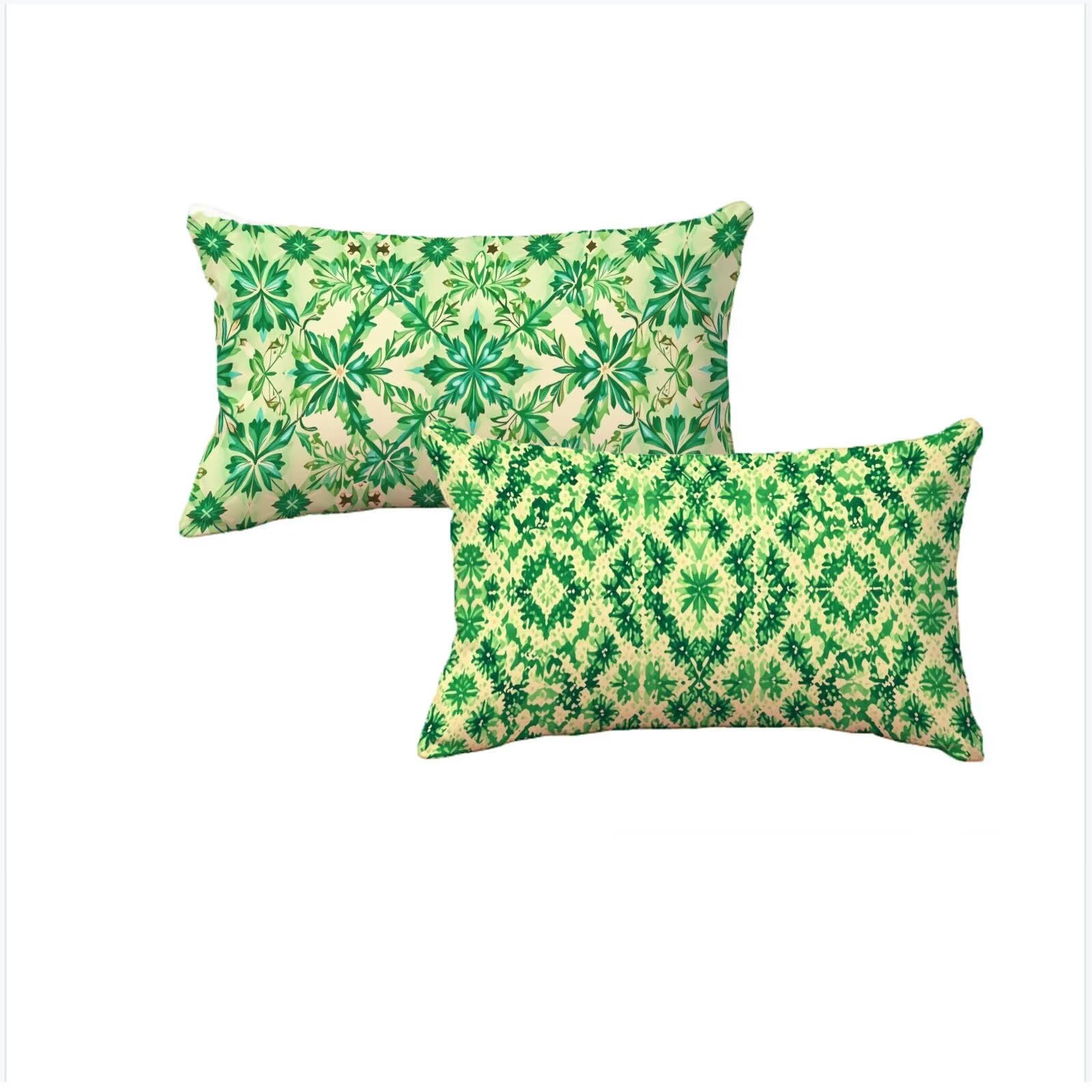 Housse coussin 50x80cm imperméable pour décorer le canapé du salon ou un salon de balcon
