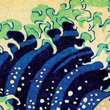 Amazon.com: Set of Three (3) Japanese Water Themed Canvas