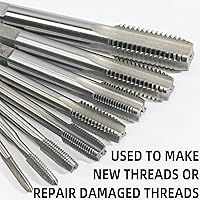 Vista 6 de Rosca métrica M8 X 1.25, HSS, rosca de máquina, mano derecha M8x1.25mm